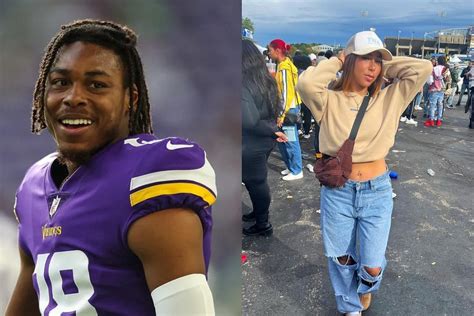 Who is Vikings WR Justin Jeffersons Girlfriend Tianna。